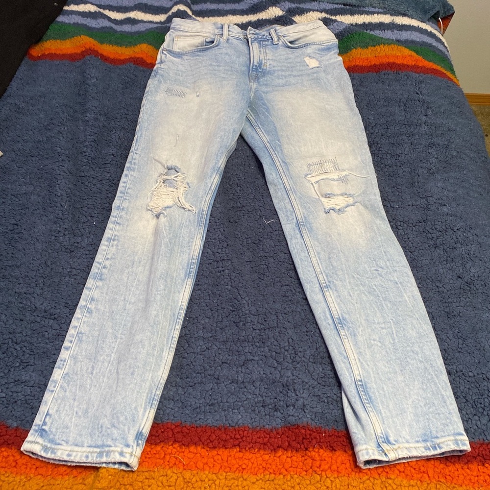 H&M Blue washed denim jeans